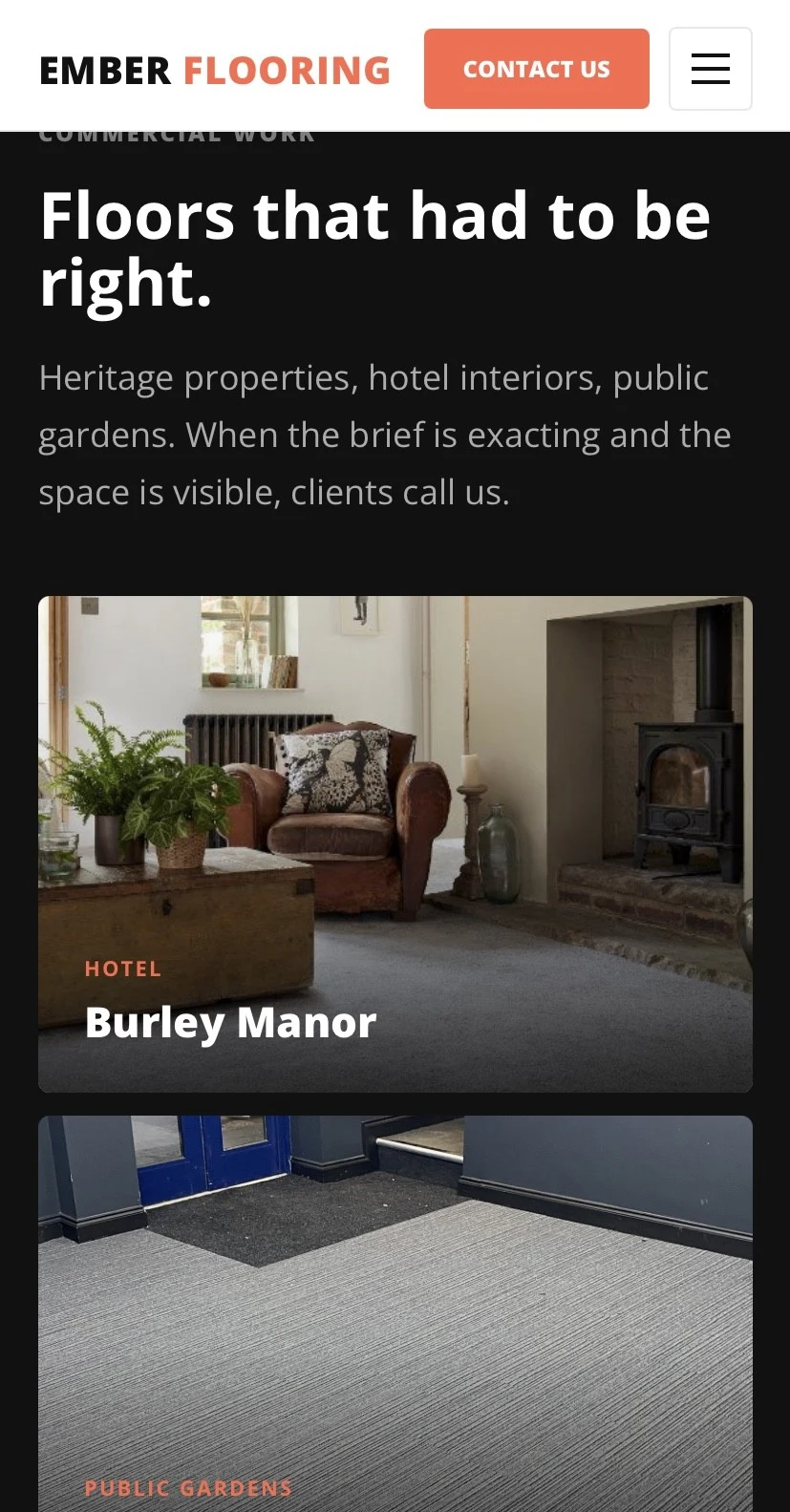 Ember Flooring - Three Steps. That Is It.